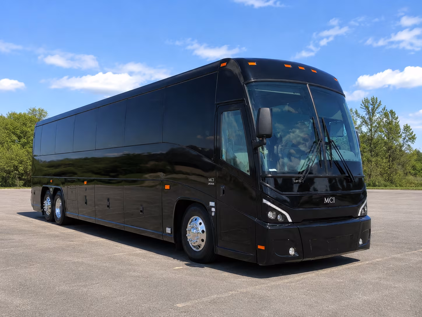 charter buses for large troy prom groups and school shuttles