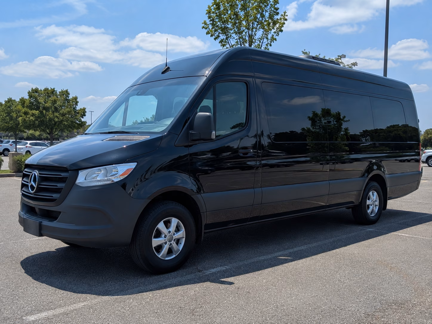 sprinter van and minibus rentals for small troy ministry groups