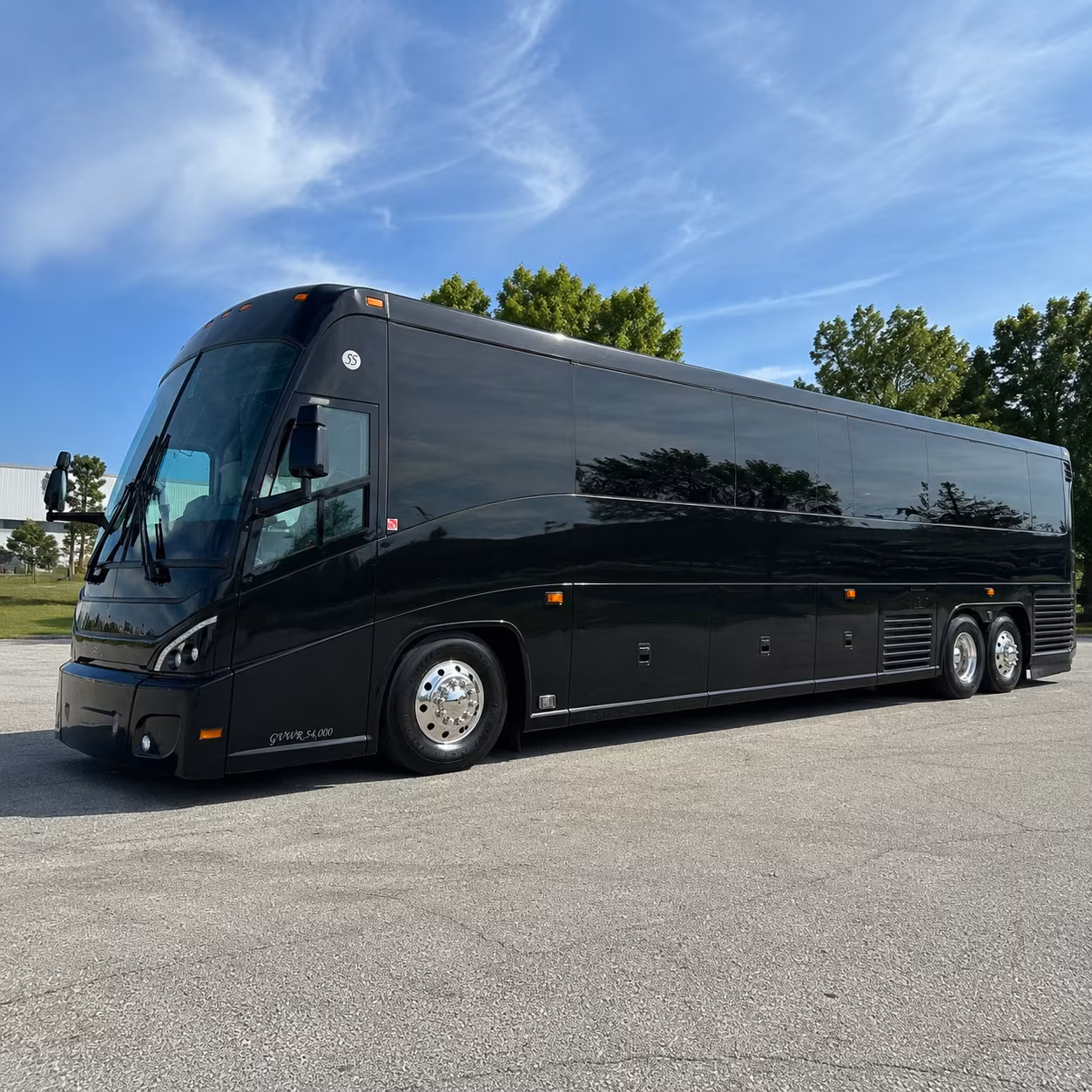 troy 47 passenger charter bus