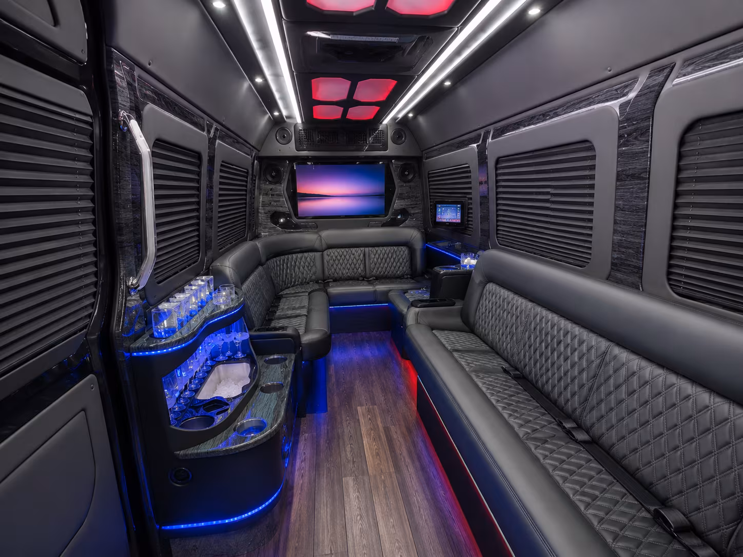 troy birthday party transportation onboard seating