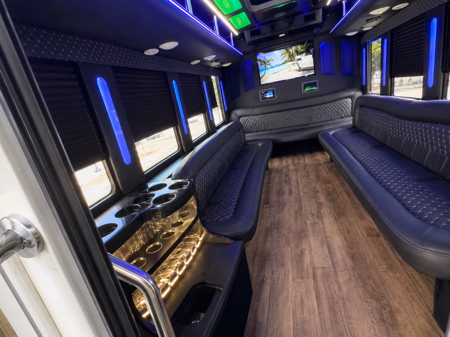 troy night out party bus rental