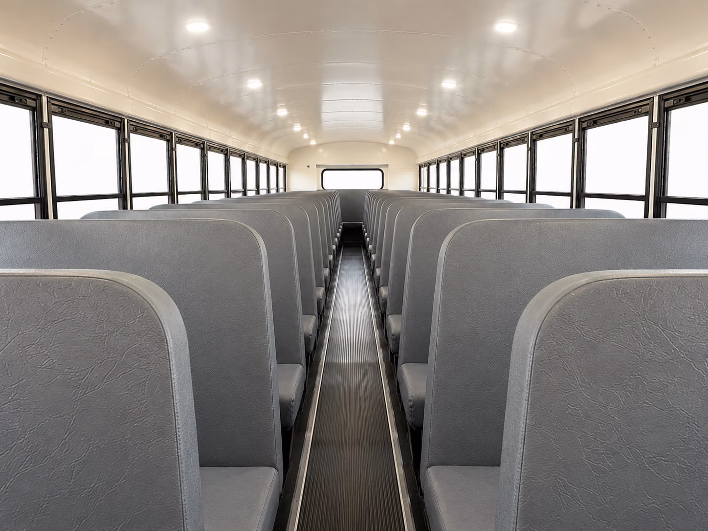 troy school bus interior