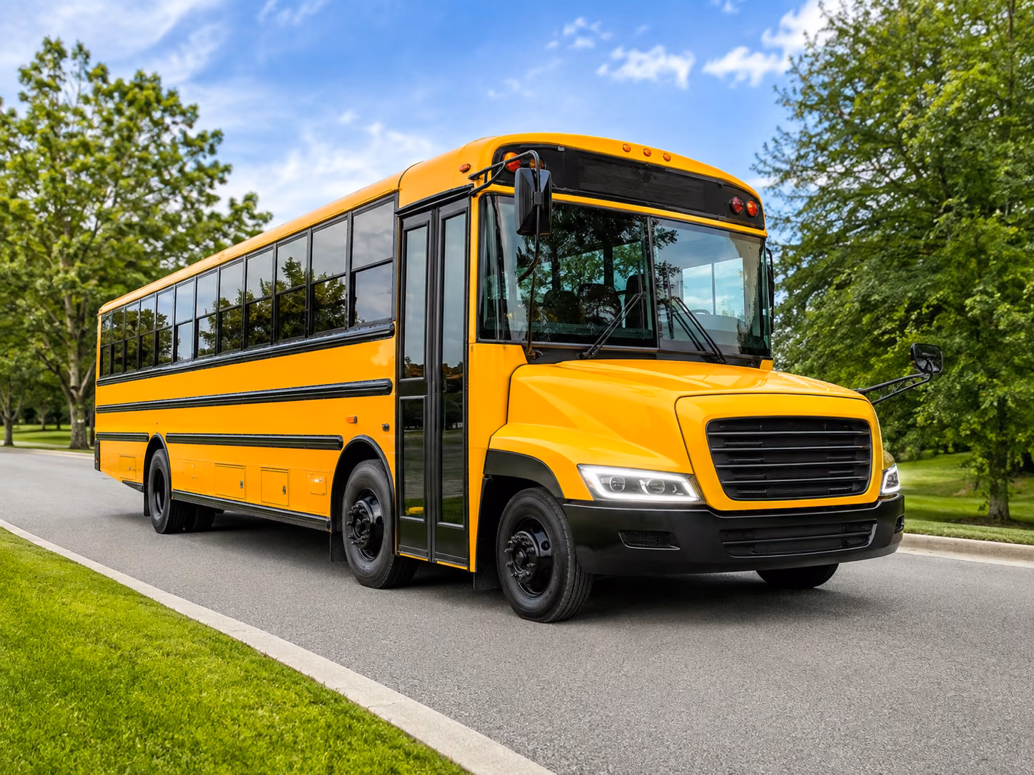 troy school bus