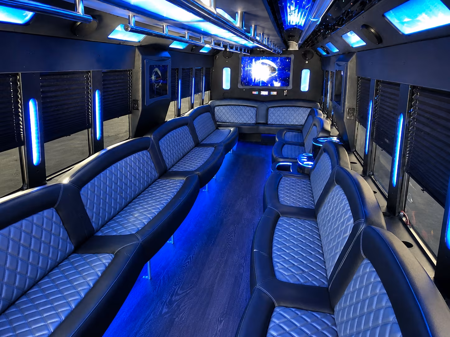 troy sporting event party bus rental