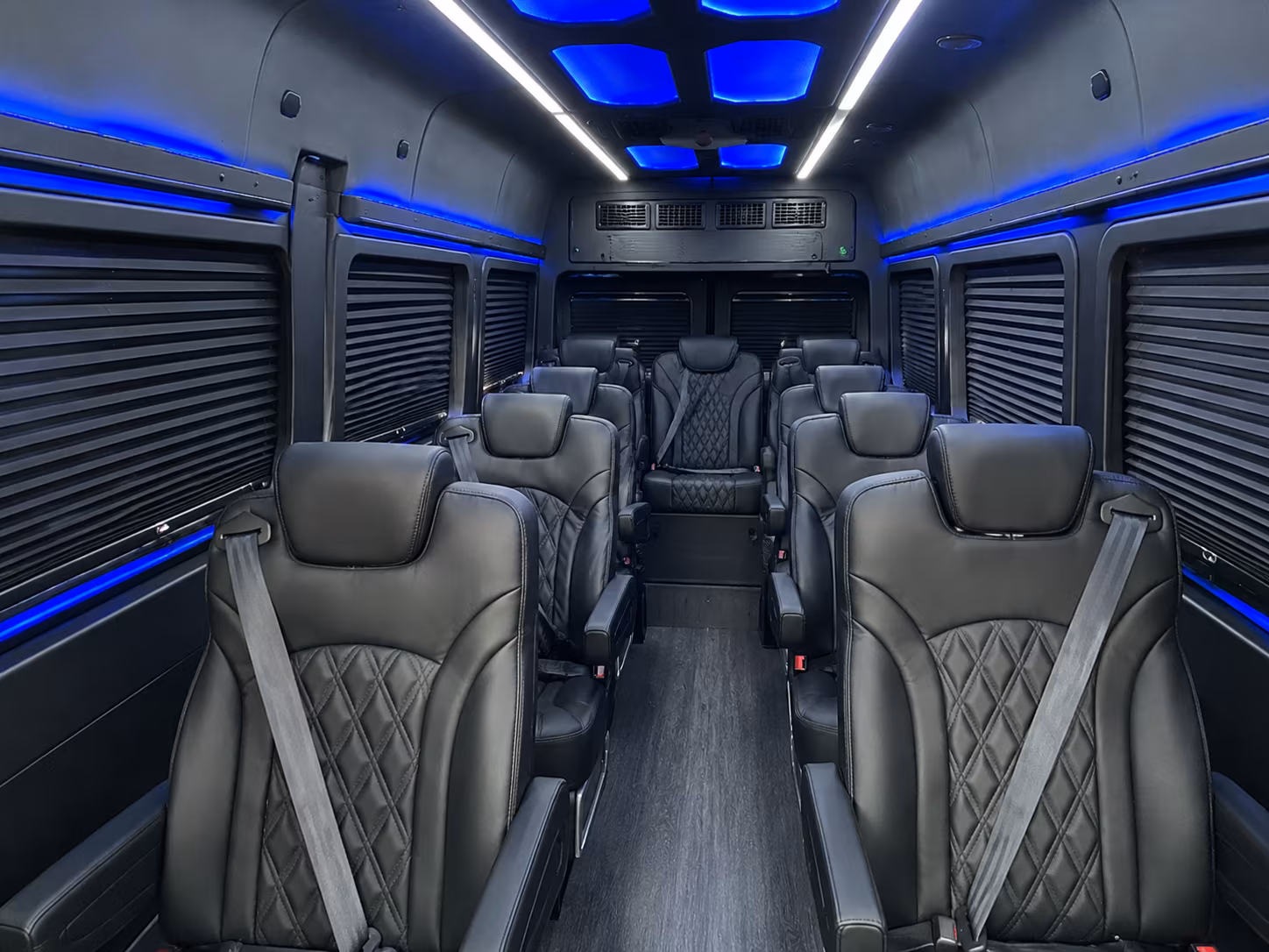 troy sprinter van with driver inside