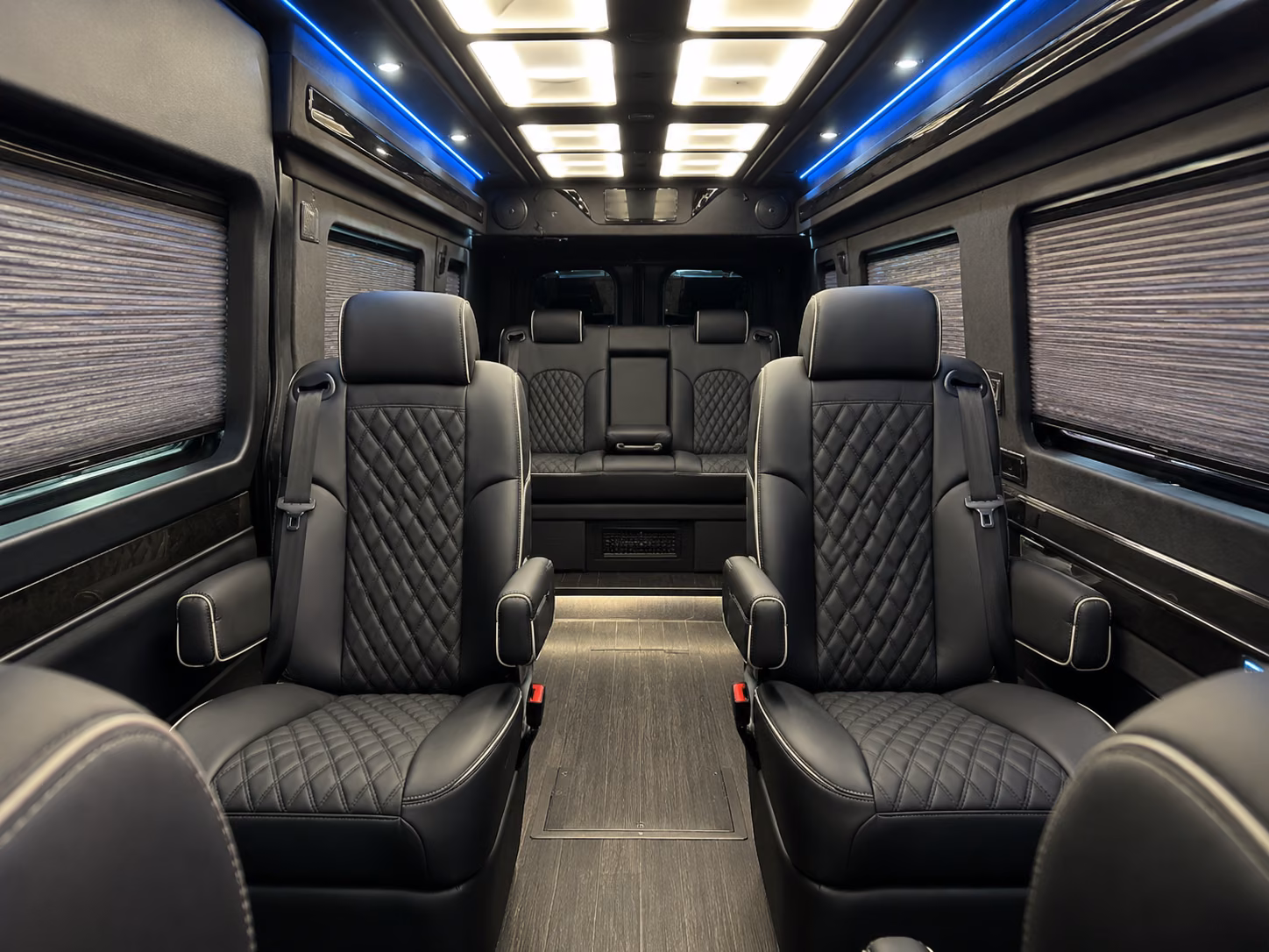troy sprinter van with driver interior