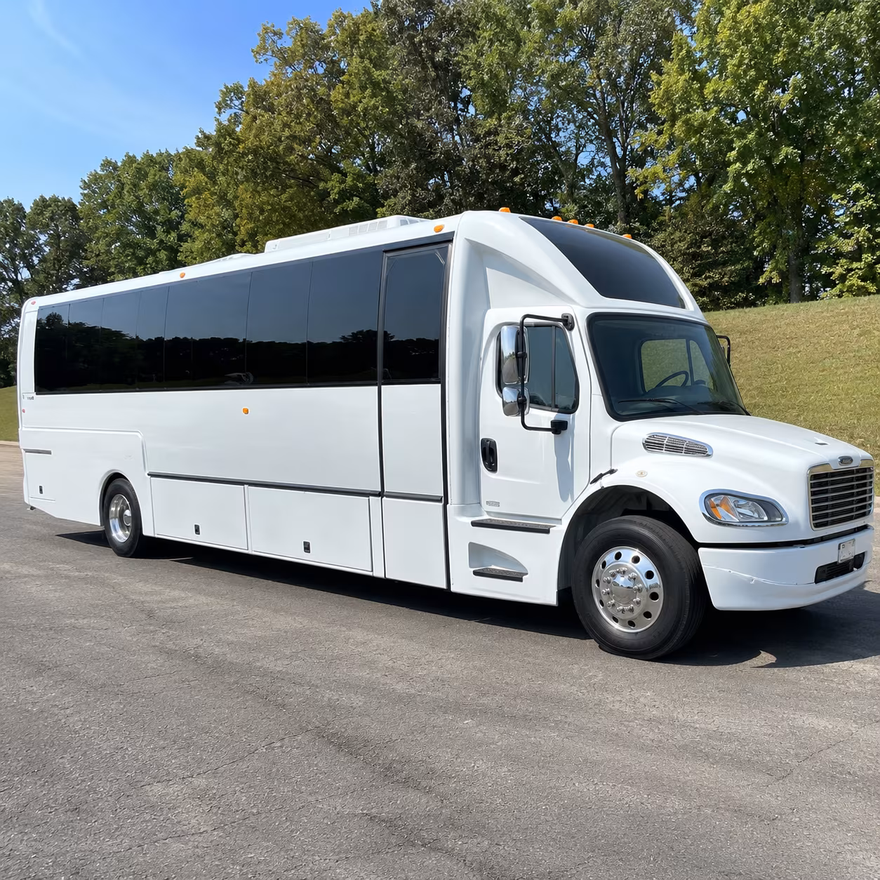 troy wedding party bus rental